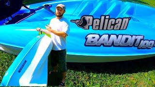 PELICAN BANDIT 100 NXT | review | How to load your kayak | How to load kayak in 3 seconds |