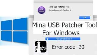 Mina USB Restricted Patcher for windows