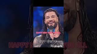 Roman reigns Said Happy New Year️You All #trending #shorts #2025 #romanreigns