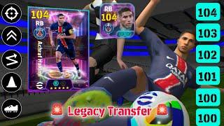 How To Train 104 Rated Showtime Achraf Hakimi || eFootball 2025 Mobile