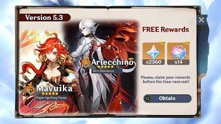 DON'T MISS THESE 14 FREE PULLS FOR MAVUIKA'S BANNER & HOW TO GET MORE PULLS FAST! - Genshin Impact