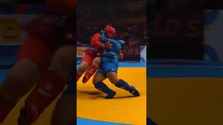 Women's Combat SAMBO as Nurila Assankyzy (KAZ) overpowered Sabina Agajanova (TKM)