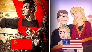 SOVIET ARMY AD vs US ARMY AD