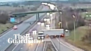 Lorry driver jailed after making U-turn on to motorway