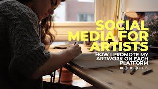 SOCIAL MEDIA FOR ARTISTS // How to promote your art in 2020 ?