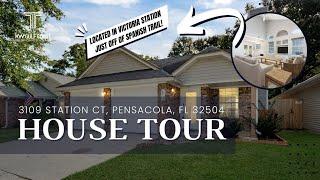 Perfect 3-Bedroom House for First-Time Homebuyer in Pensacola! | House Tour | 3109 Station Ct