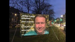 Gartenpartei Frankfurt am Main Oberbürgermeisterwahl 2023/3 Wahlwerbespot Gartenpartei Ffm