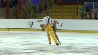 2015 ISU Jr. Grand Prix - Torun Free Dance Ksenia DUBIVKA / Vadym KRAVTSOV UKR