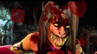 Mortal Kombat 9 Mileena Victory Pose & Alternate Costume