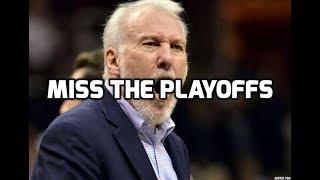 The Spurs Wont make the Playoffs. Hot Take Tuesdays