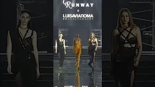 Gigi Hadid, Anok Yai, and Vittoria Ceretti for the cr runway x luisaviaroma  #supermodel #runway