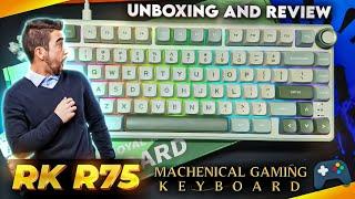 New  Best and Budget Machanical Gaming Keyboard Unboxing and Review | RK R75