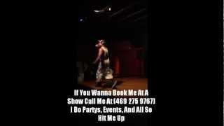GREGGO PREFROMING AT THE STACKS ON DACK PARTY AT 3 POINTS LAST NIGHT