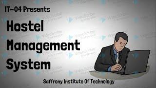 Story Telling Video : Why Smart Hostel Is Required?? Hostel Management System Project.