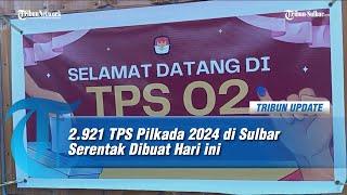 2 921 TPS Pilkada 2024 di Sulbar Serentak Dibuat Hari ini