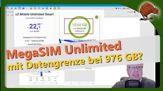 MegaSIM Unlimited mit Datenlimit bei 976 GB?