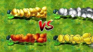 PVZ Fusion - Storm Gatling Shoots Other Melon Projectile Vs Zombies - Who is best?