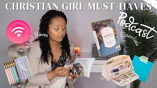 Christian Girl Essentials 2024 | Christian Girl Must Haves | Bible Study Must Haves | Daily Grace Co