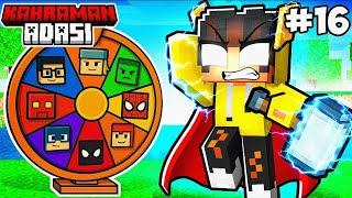 ÇARKTAN ÇIKAN Kahramanla 24 Saat Geçirmek! #16  | Minecraft Kahraman Adası