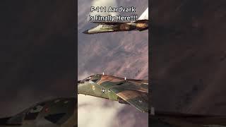 F-111 Aardvark is Finally Here!!!! #warthunder #shorts