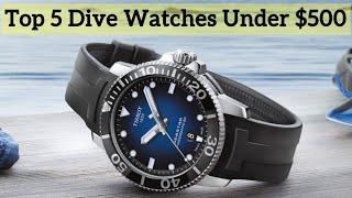 Top 5 Dive Watches under $500 - Best Value Professional Diver Watches