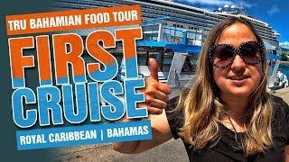 FIRST CRUISE FOOD TOUR! Our favorite excursion! Nassau, Bahamas Food Tour