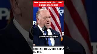 Tom Homan goes off on AOC.. #trump #news #politics #border