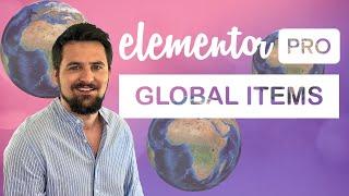 Elementor Global Settings  | Elementor Pro Tutorial 2020