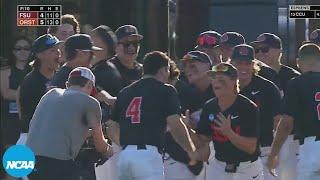 FULL bottom of 9th and 10th inning: Oregon State baseball's super regional comeback win