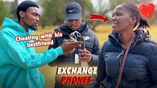 Making couples switching phones for 60sec   SEASON 3 SA EDITION | EPISODE 135 |