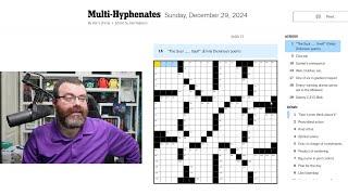 Learning Crossword Week 33 | NYT Crossword Sunday Dec 29th, 2024