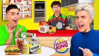 We opened a BURGER KING at HOME !