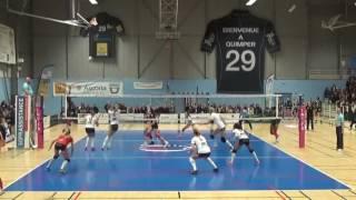 Ciara Michel Highlight (blocks) vs Quimper 2017