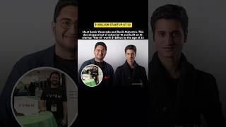 At 23, They Built $1 billion AI agent #startup #motivation #shorts