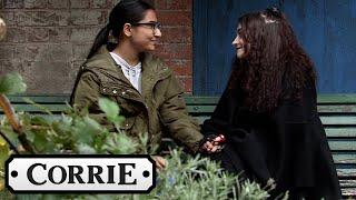 Asha and Nina Get Back Together | Coronation Street