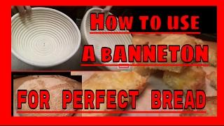 How EVEN Beginners can Bake 5 minute Artisan Bread in a Banneton for PROFESSIONAL looking Bread!