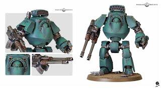 Horus Heresy: New Plastic Contemptor Dreadnought