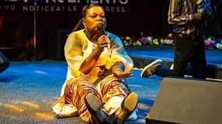 SUNMISOLA AGBEBI ANOINTED POWERFUL EXCEPTIONAL WORSHIP MINISTRATION AT PRAISE ABLAZE 2024