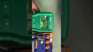 Test battery 12V by DUOYI 219.  Tester good