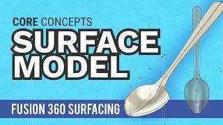 Fusion 360 Surface Modeling Tutorial - Core Concepts Explained