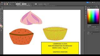 A Level IT 9626 March 2024 Paper 4 - Graphics Creation