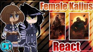 Female Kaijus React to Godzilla & Kong (/) Gacha Club