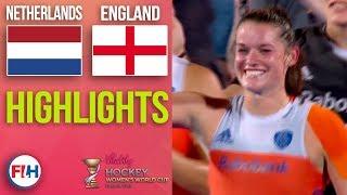 Netherlands v England | 2018 Women's World Cup | HIGHLIGHTS