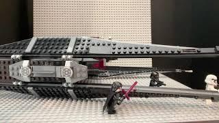 Kylo Ren's Tie Fighter Speed Build Stop Motion!