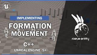 Implementing RTS Formation Movement in Unreal Engine 5