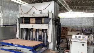 640 Ton Hydraulic Hot Press Machine . Plywood Manufacturing Hot Press. +91 9662712002