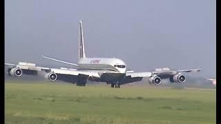 THE MAGIC IS STILL THERE JT3D :  Douglas DC-8 and Boeing 707 , OSTEND AIRPORT