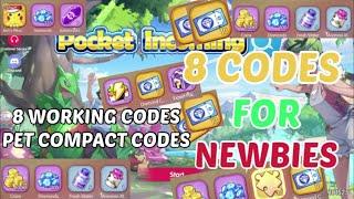 MEGAMON CODE: GACHA 8 CODES POCKET INCOMING 8 FREE GIFT CODES 2024| POCKET ARENA CODES X PET COMPACT