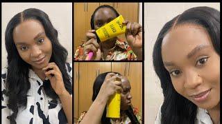 How I install my Closure wig| Closure made from scratch