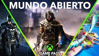 TOP 15 MEJORES JUEGOS de MUNDO ABIERTO en Game Pass 2024 